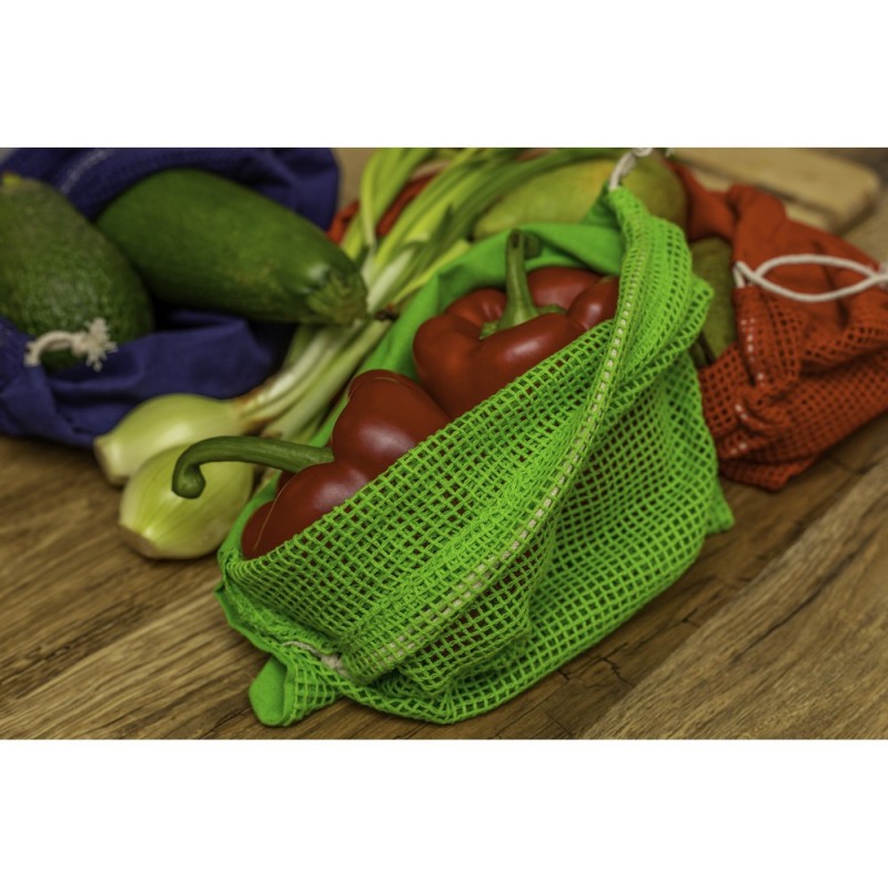 Сумка для фруктов и овощей из хлопка, большого размера | kelly