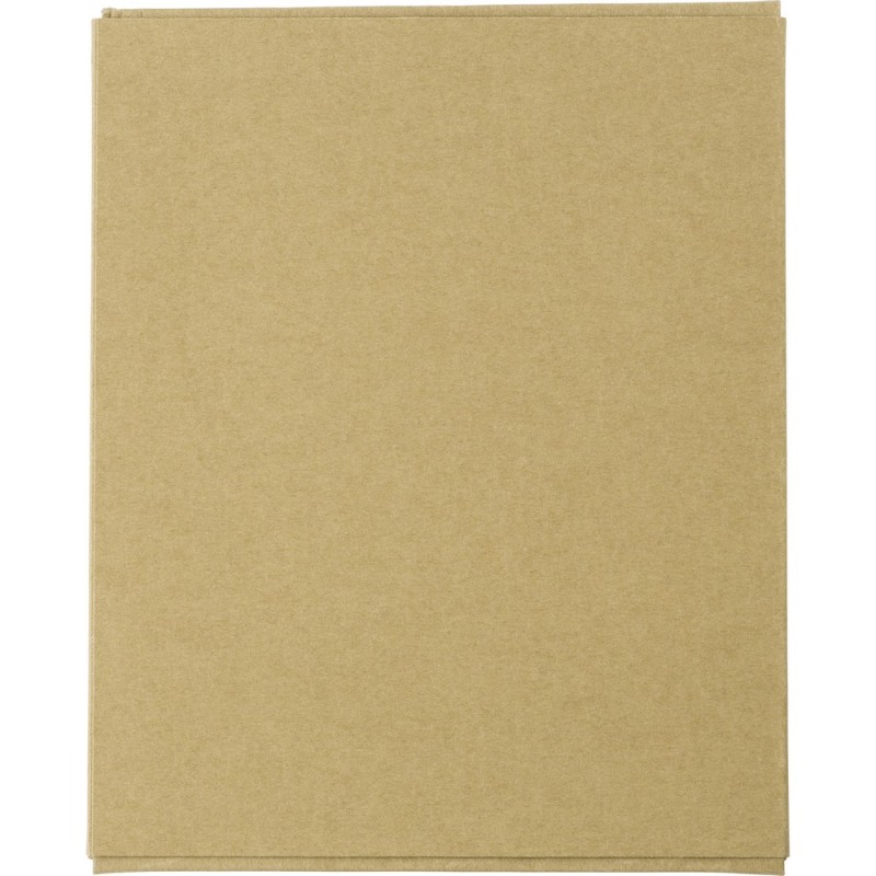 Бамбуковый блокнот примерно формата B6 с шариковой ручкой