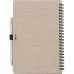 Блокнот из пшеничной соломы примерно формата а5 с шариковой ручкой