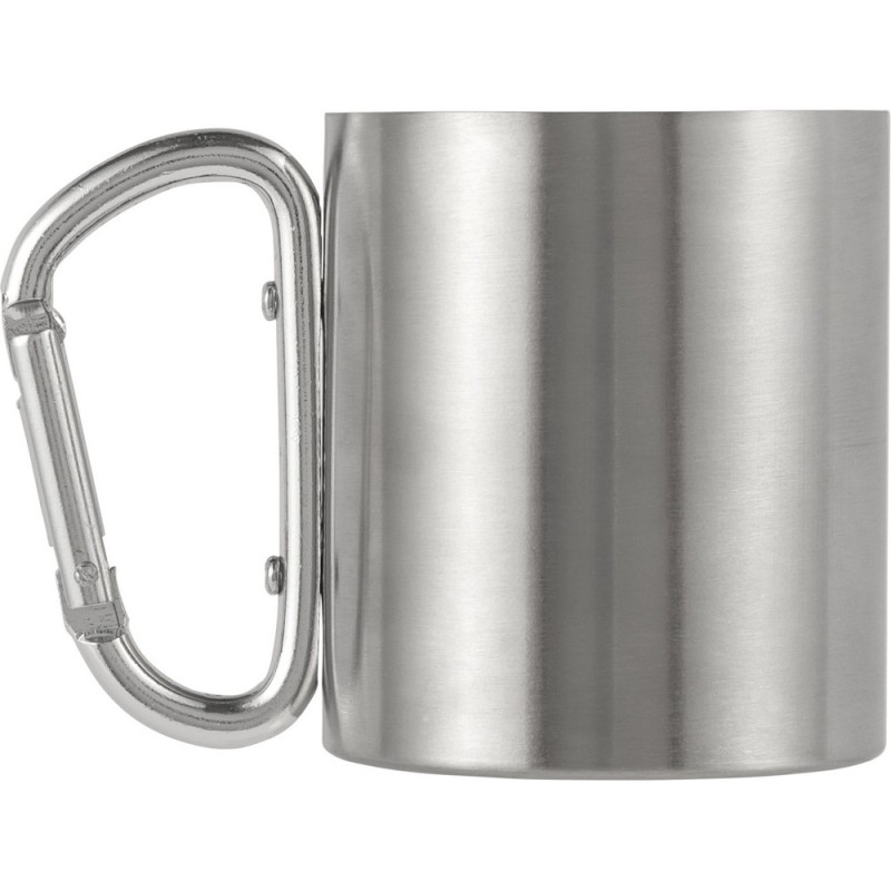 Металлическая кружка 185 мл с карабином