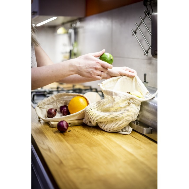 Хлопковая сумка для фруктов и овощей B`RIGHT, большой размер | Brandon