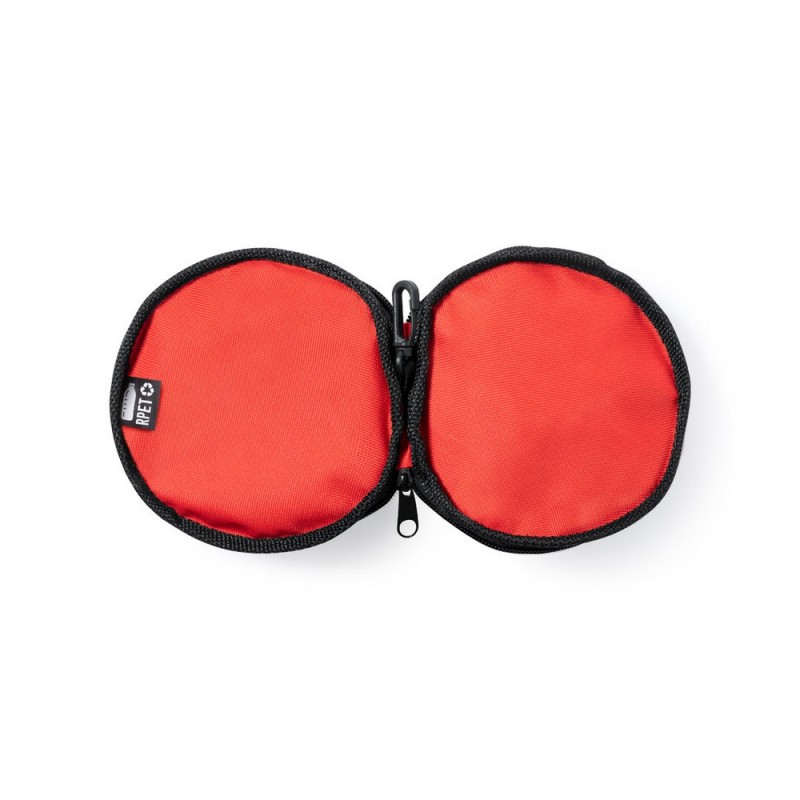 Повседневный. Двойная миска для собаки из RPET, складная, с карабином