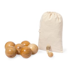 Игра для развития ловкости из дерева Буль Петанк