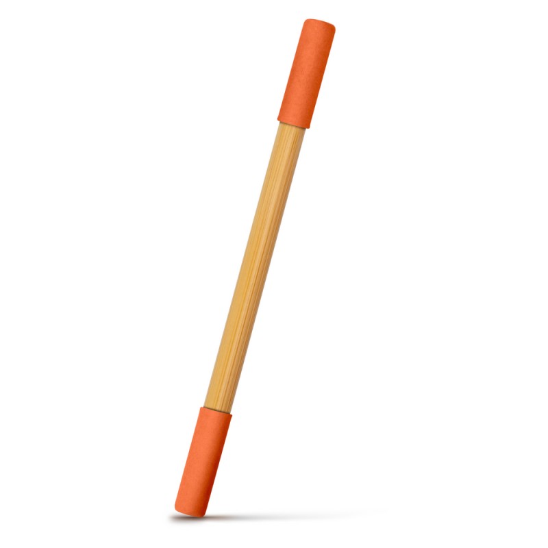 Ручка-роллер из бамбука 2 в 1, карандаш бесконечность |