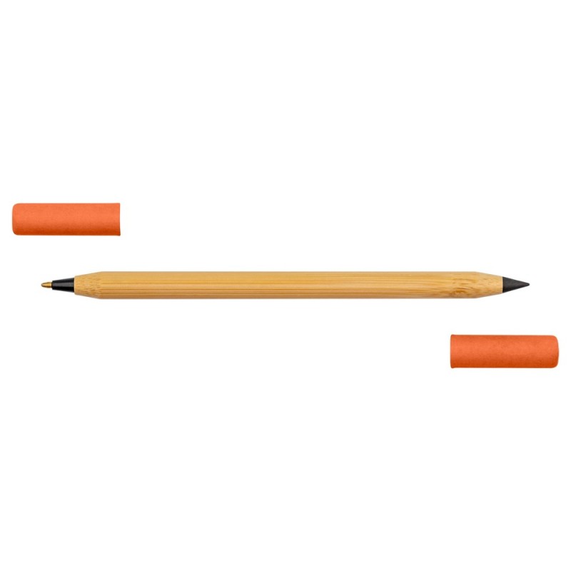 Ручка-роллер из бамбука 2 в 1, карандаш бесконечность |