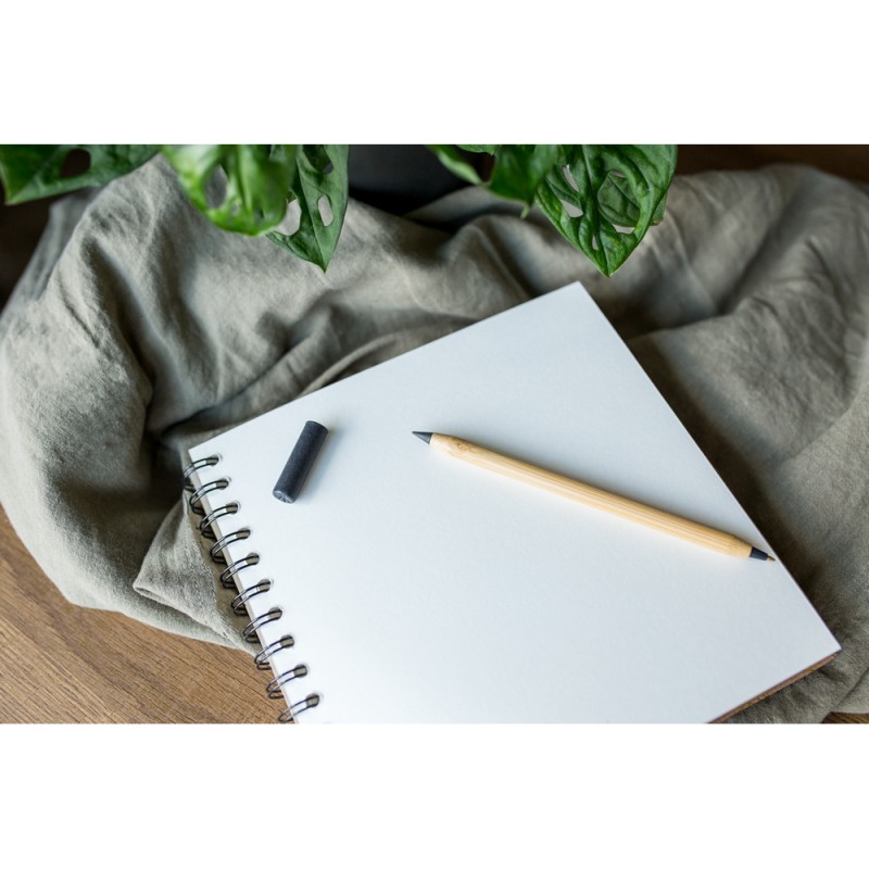 Ручка-роллер из бамбука 2 в 1, карандаш бесконечность |