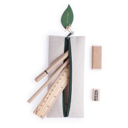 Школьный набор Fun & School, пенал, карандаш, шариковая ручка, линейка, ластик и точилка