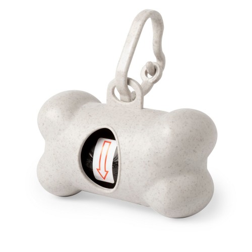 Диспенсер для мешков из бамбука для сбора экскрементов собак Диспенсер для мешков из бамбука для сбора экскрементов собак