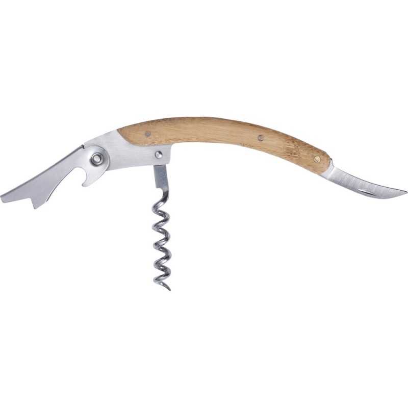 Набор для вина из бамбука, 3 шт