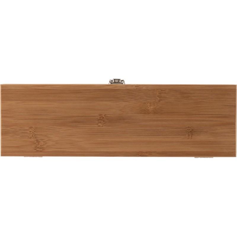 Набор для вина из бамбука, 4 шт., винный ящик 1 шт