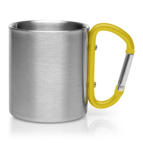 Металлическая кружка 210 мл с карабином | easton