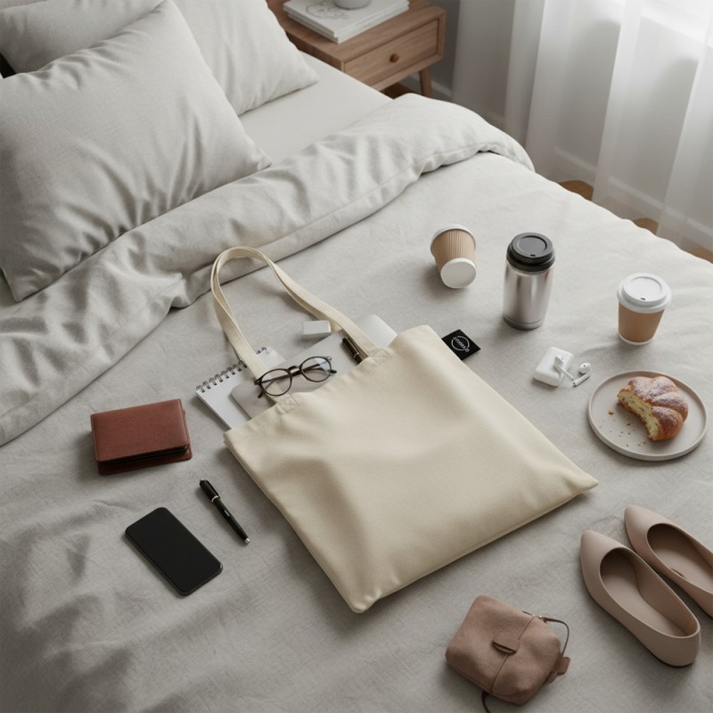 Хлопковая сумка для покупок B`RIGHT Aidan