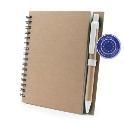 Блокнот формата a6 с шариковой ручкой | sidney