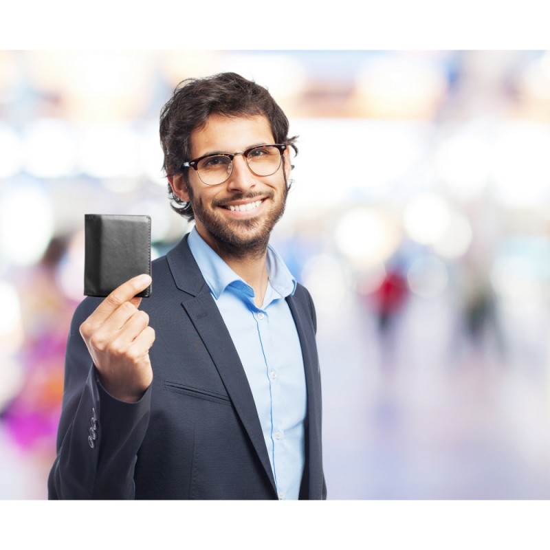 Бумажник для кредитных карт с технологией защиты RFID