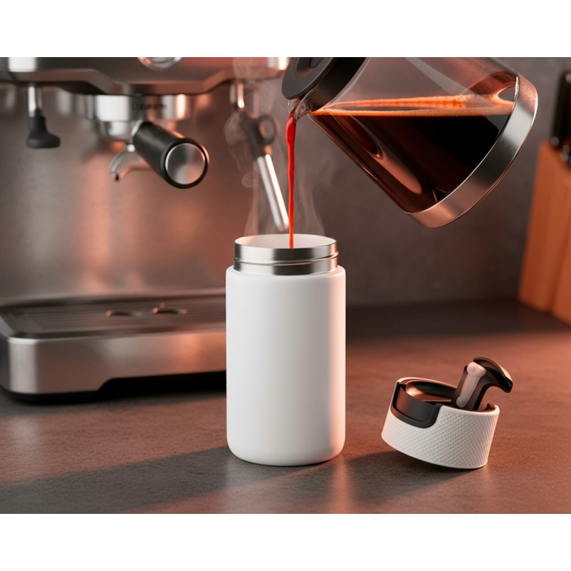 Термокружка 400 мл air gifts с керамикой | nabila