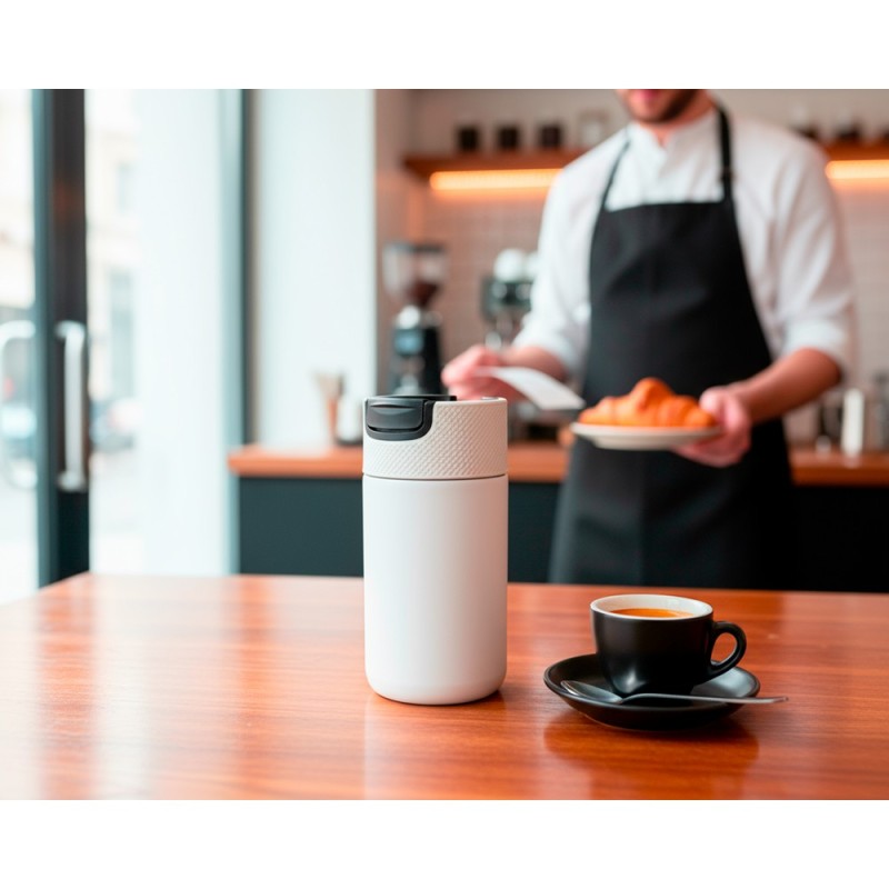 Термокружка 400 мл air gifts с керамикой | nabila