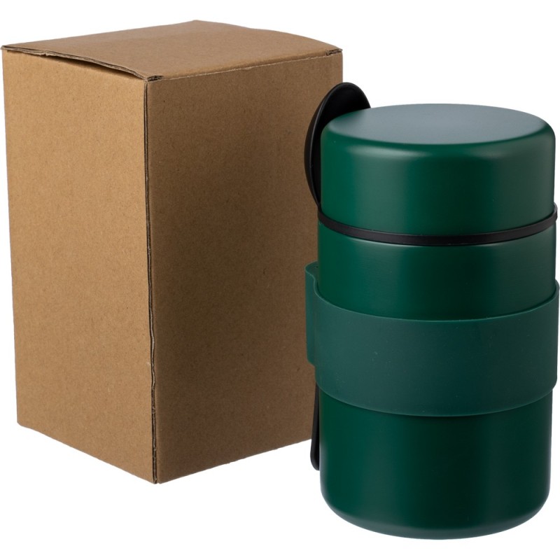 Термос-контейнер для еды 460 мл с ложкой