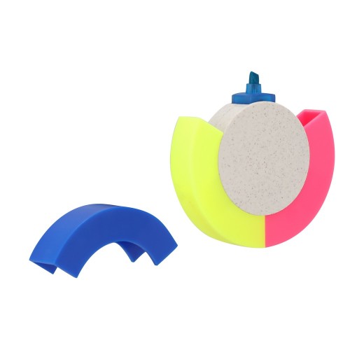 Ручка-маркер из пшеничной соломы круг