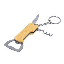 Брелоки. Бамбуковый нож официанта, открывалка для бутылок, брелок