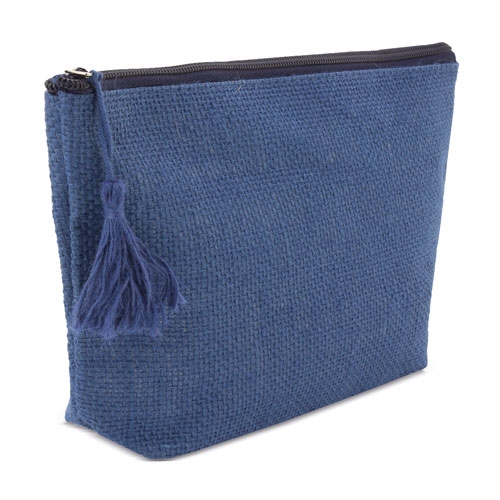 Джутовая сумка для туалетных принадлежностей