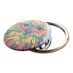 Карманное зеркало на пуговицах