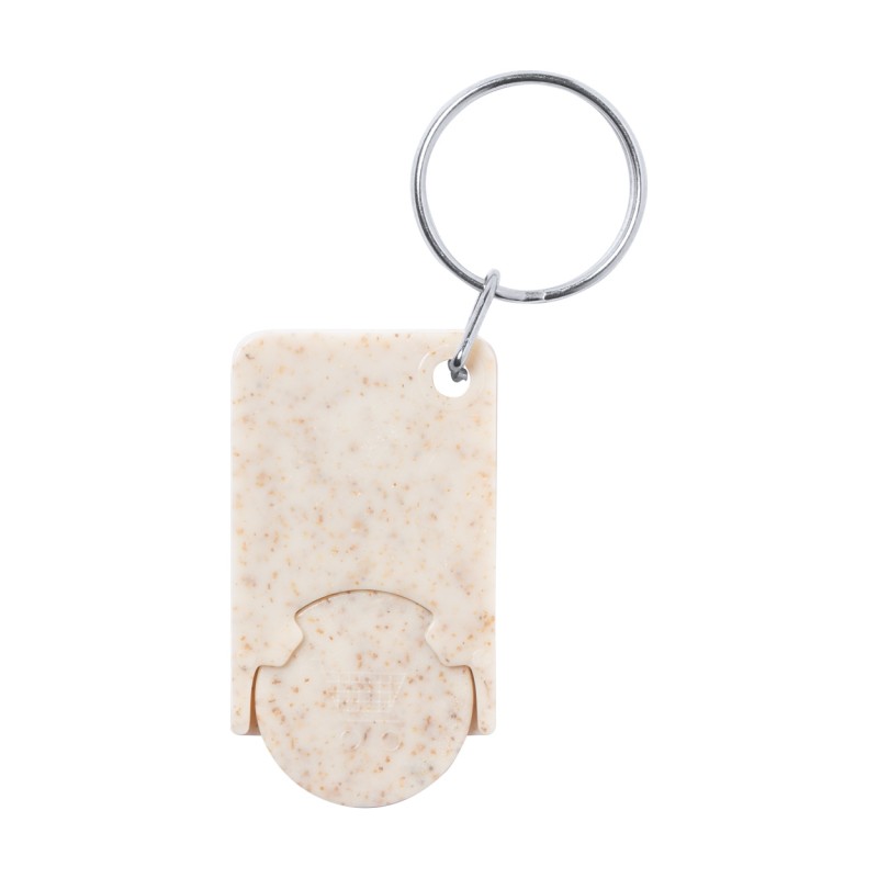 Брелок с держателем для монеты