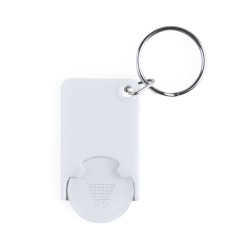 Брелок с монетой для тележки zabax