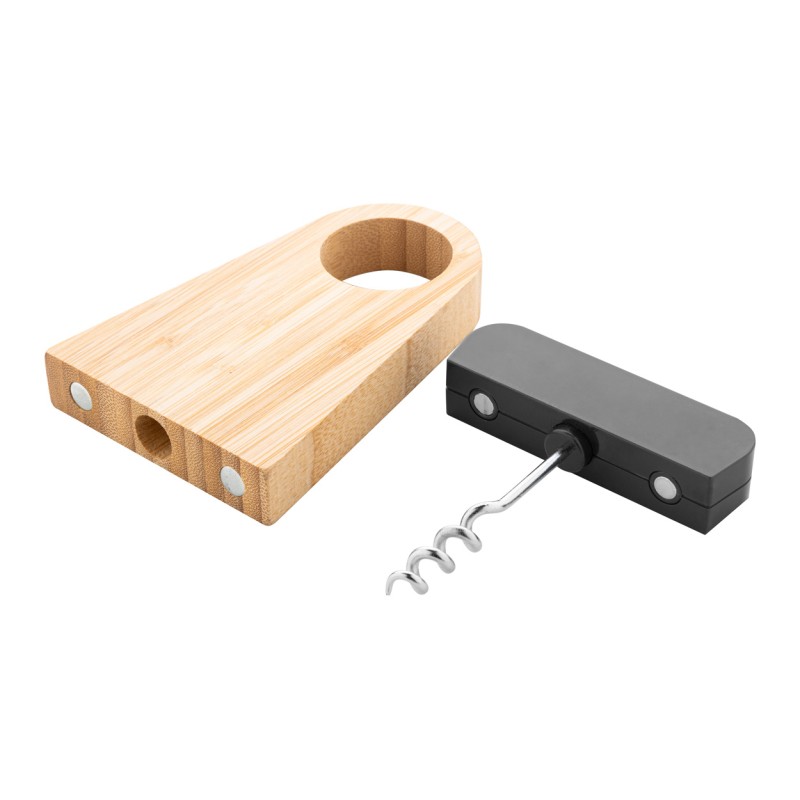 Держатель для бутылки с штопором