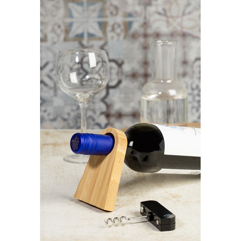 Держатель для бутылки с штопором