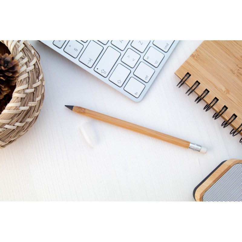 Бамбуковая ручка без чернил