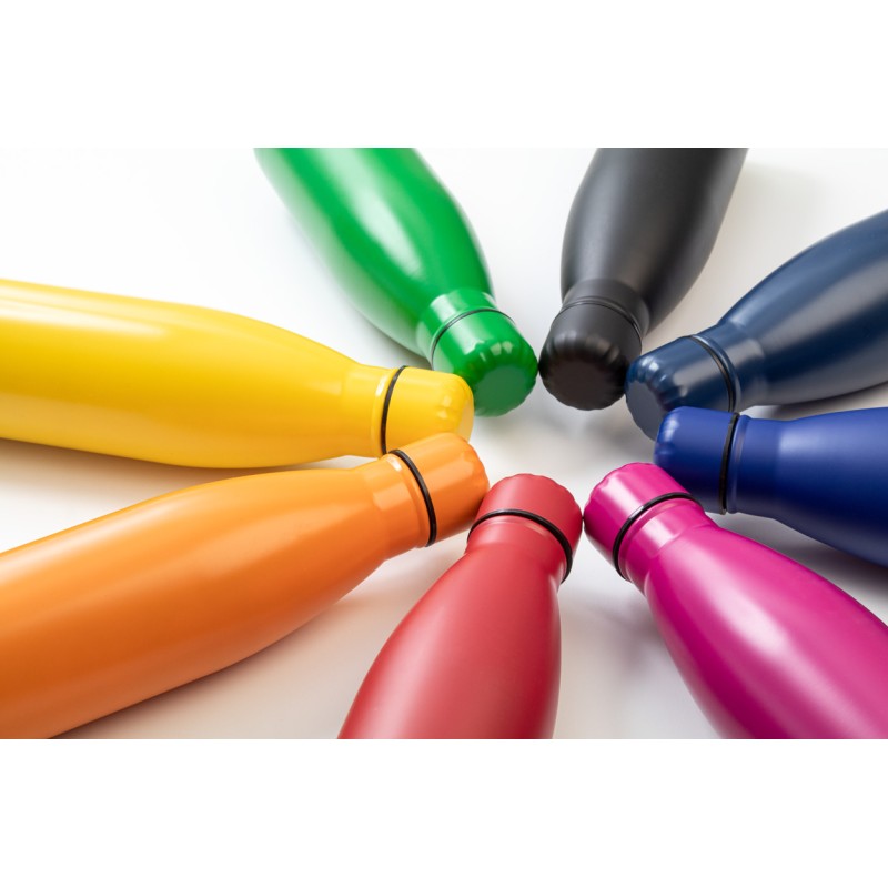 Переработанная нержавеющая стальная бутылка