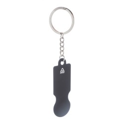 Брелок с монетой для тележки