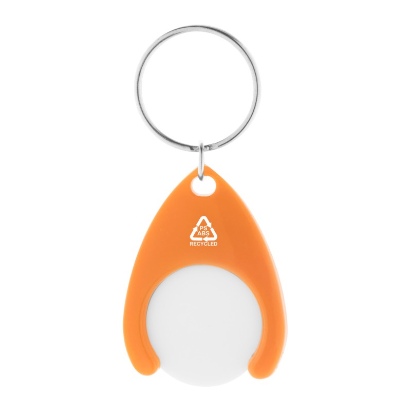 Брелок для тележки с монеткой rabs