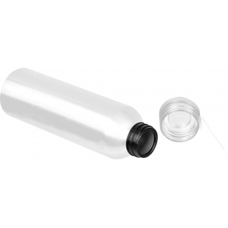 Бутылка из переработанного алюминия с пробкой