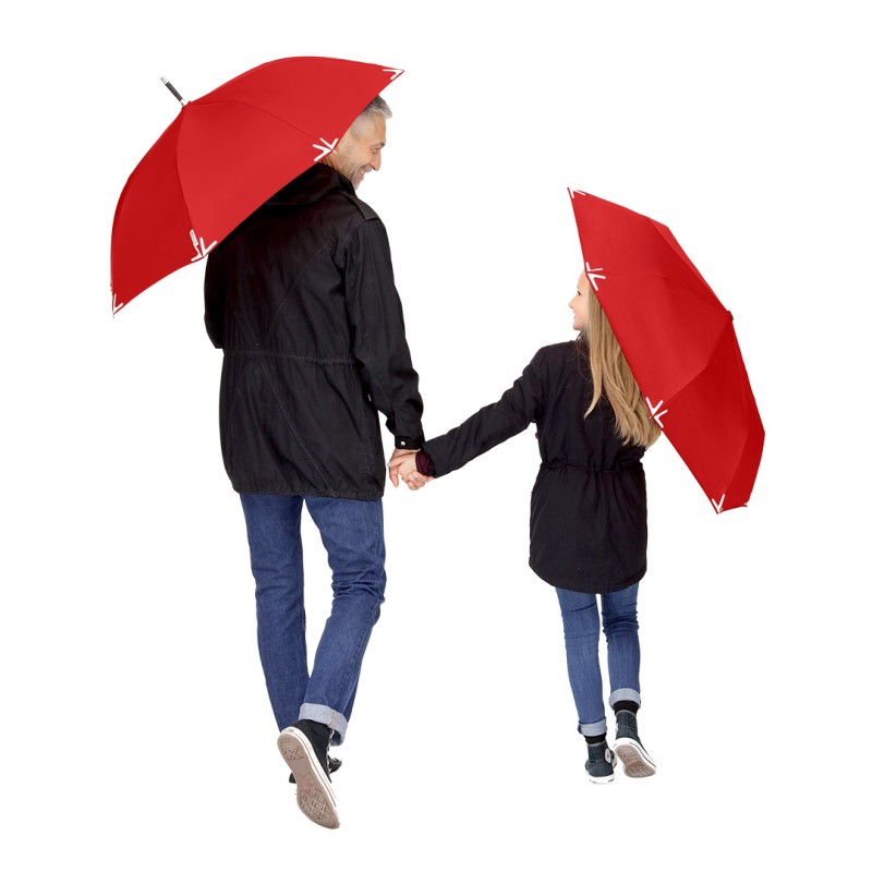 Мини-зонт safebrella® с led-подсветкой