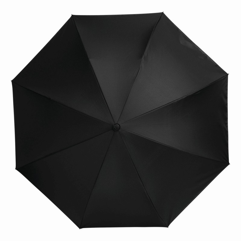 Реверсивный зонт-трость черный