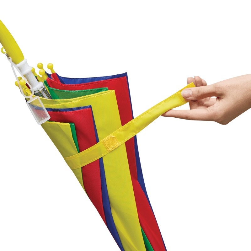 Детский зонт LOLLIPOP, синий, зеленый, красный, желтый