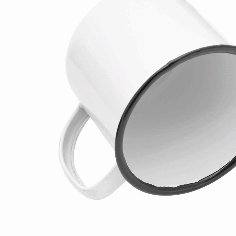 Кружка эмалированная retro cup