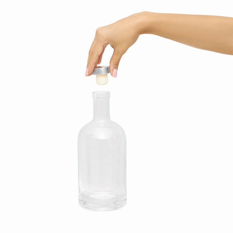 Стеклянная бутылка для питья PEARLY