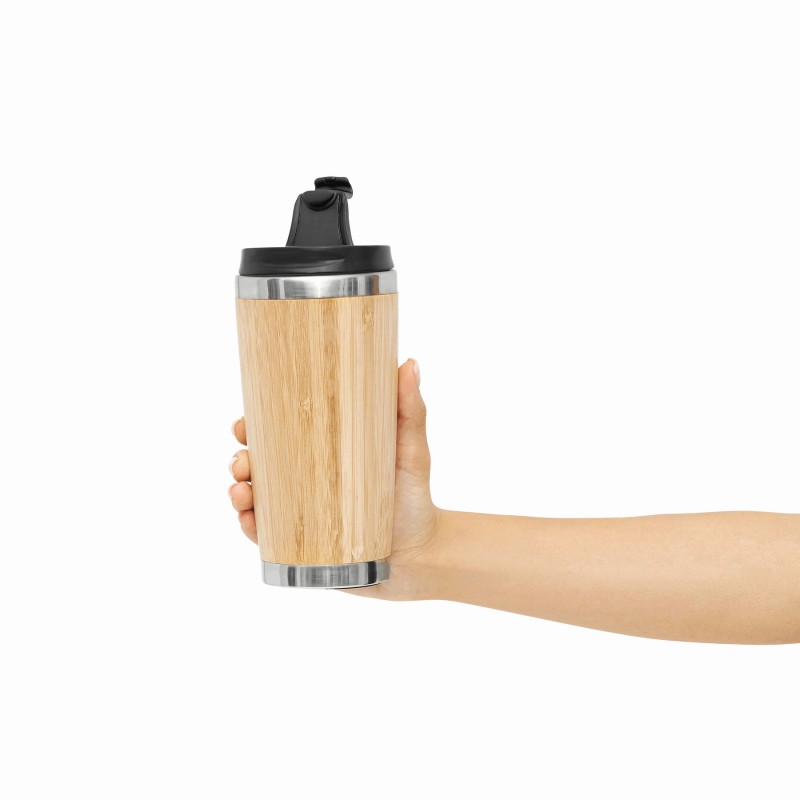 Термокружка Insulated travel mug TAKE BAMBOO