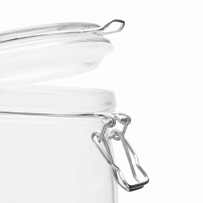 Стеклянная банка для хранения CLICKY, ок. 750 мл, прозрачный