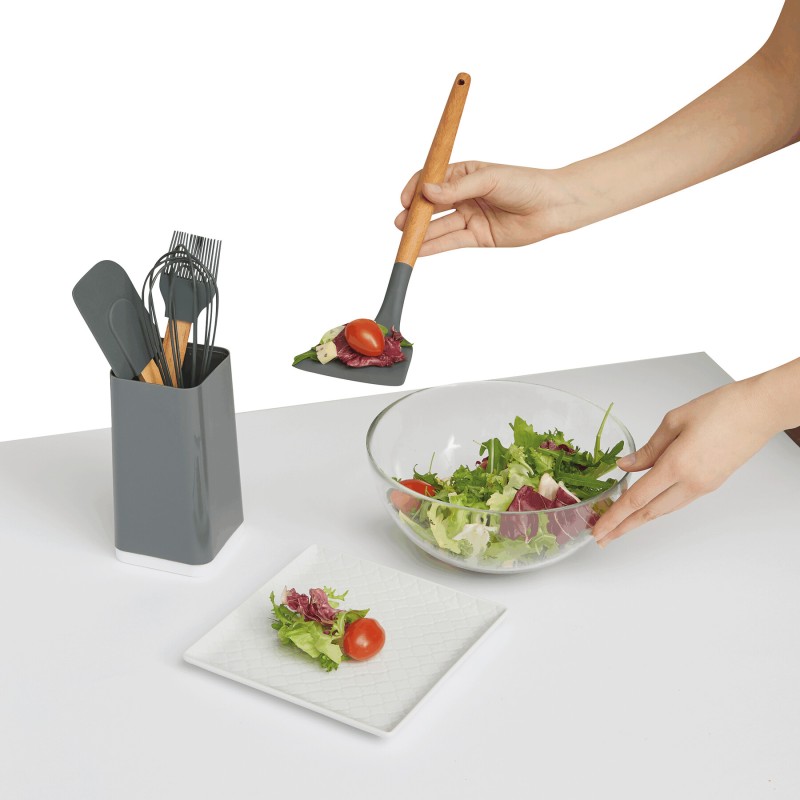 Набор кухонных принадлежностей из 5 предметов COOKING TOOLS, серый