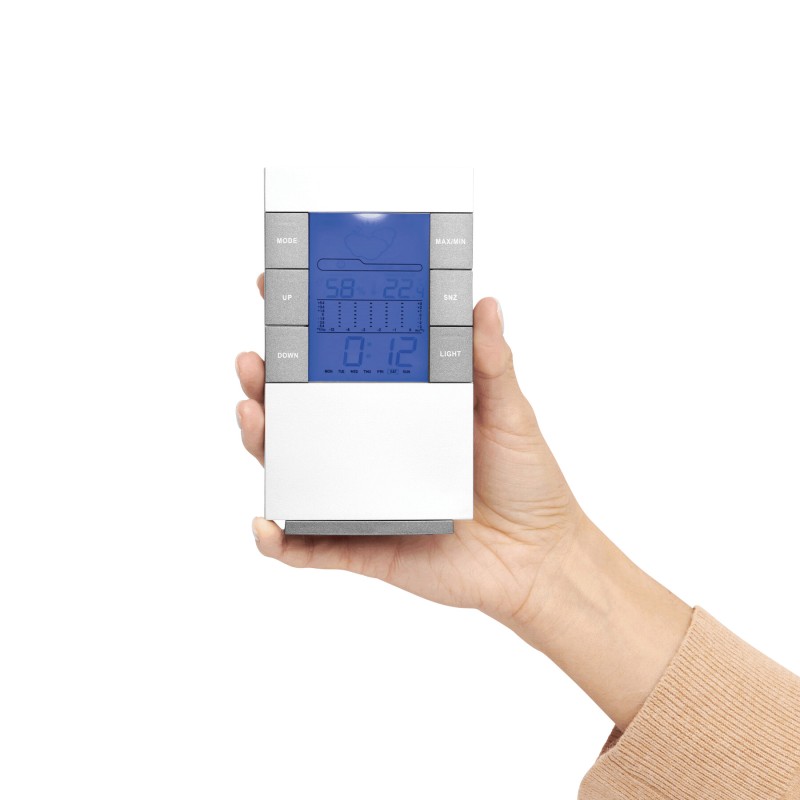 Метеостанция SUNNY TIMES, серый, серебристый