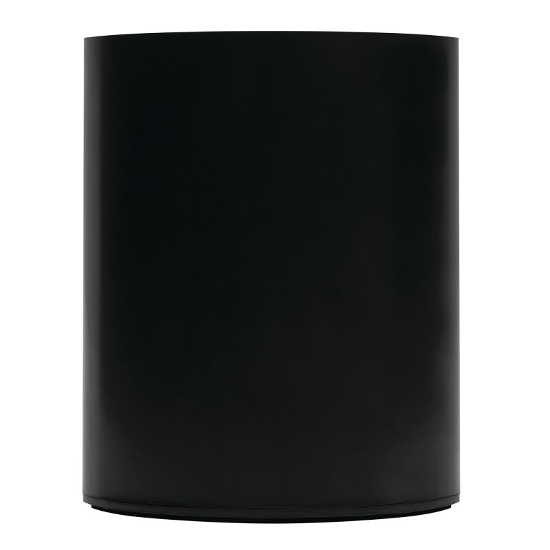 Подставка для ручек с многофункциональными часами BUTLER, черная, серебристая