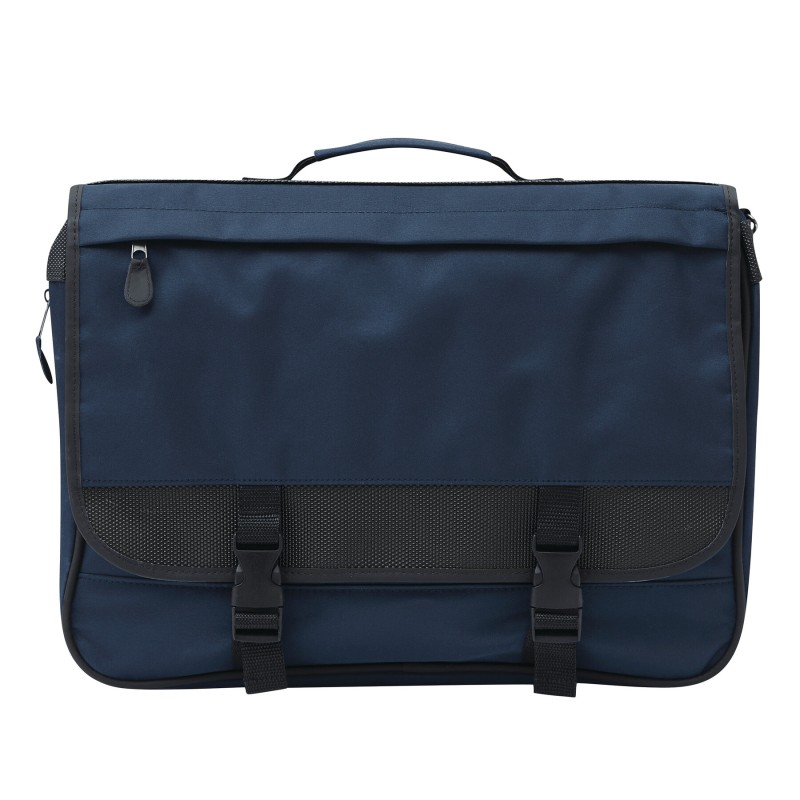 Сумка для документов AVANTI, черная, синяя