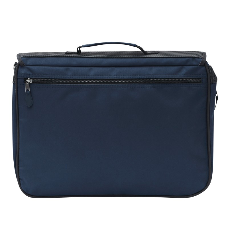 Сумка для документов AVANTI, черная, синяя