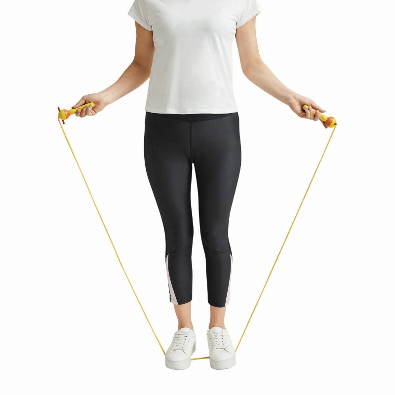 Красочная скакалка ЖИВОТНЫЕ МУЛЬТФИЛЬМЫ, цена за штуку, черный, синий, зеленый, белый, желтый