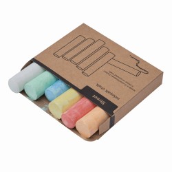 6 штук цветных мелков STREET, цветные