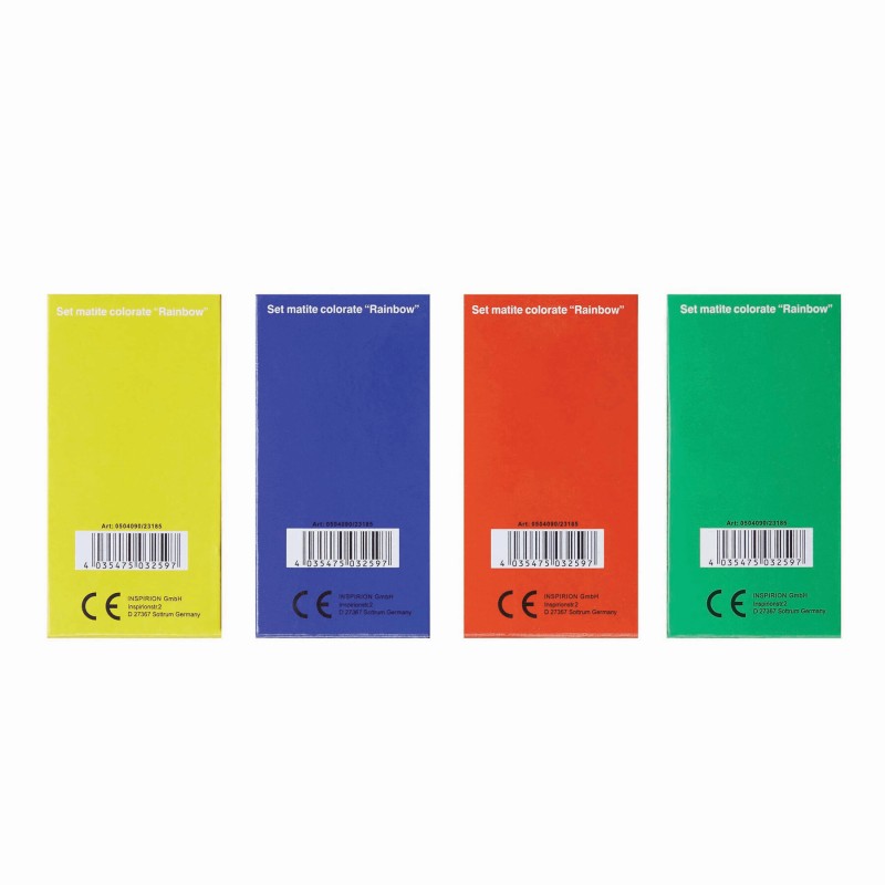 Набор из 6 цветных карандашей RAINBOW