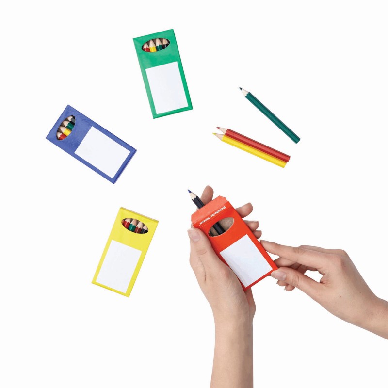 Набор из 6 цветных карандашей RAINBOW